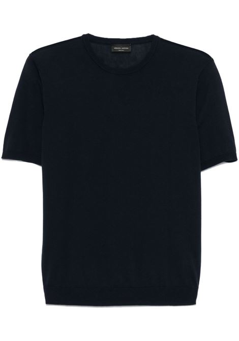 Tシャツ・カットソー Roberto Collina SS25 Knitted T-shirt (RB10021 RB1024) Roberto Collina T-shirt for Men SS25 | GIGLIO.COM
